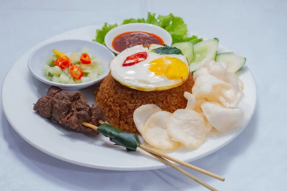 Sepiring sate bandeng khas Pandeglang